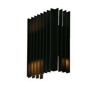 Applique murale LED d'extérieur Up & Down, éclairage noir, lampe de façade IP65, H 20 cm