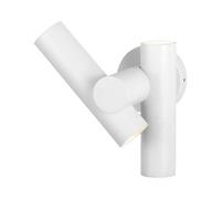 LED Applique Murale Extérieur & Intérieur Pivotant Up & Down Blanc Aluminium