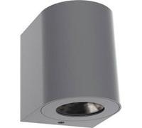 Nordlux Applique murale extérieure CANTO 2 49701010 Aluminium LED intégrée 2700K Gris
