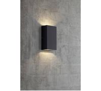 Nordlux Applique murale Rold 84151003 Métal-Verre LED intégrée 3000K Noir