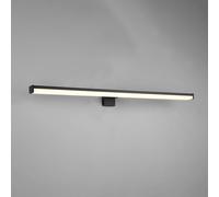 Applique Led Lino, Noire Mate/Blanche