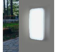 Applique LED Murale 20W Rectangulaire IP65 - Blanc Neutre 4000K - 5500K