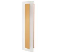 Applique LED Murale d'Extérieur 30 cm en Acier et Acrylique Doré Rosalie