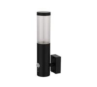 Applique LED - RIGA - W1S - GU10 - IP44 - Noir - Détecteur de mouvement
