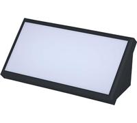 Applique LED V-TAC - Softlight - IP65 Waterproof - Noir - 20W - 2045 Lumens - 3000K
