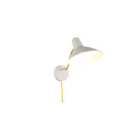 Applique liseuse gris/or, bras flexible E27 10W Trio