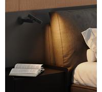 Applique liseuse sans fil zoom wall h17cm