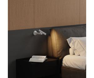 Applique liseuse sans fil zoom wall h17cm