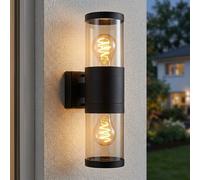 Globo Lighting Xeloo applique murale extérieure 2x60 W noir-fumé 32014-2BS