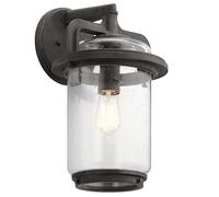 Applique lumineuse extérieure lampe de balcon applique murale lanterne 1x E27 H 35,6 cm