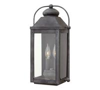 Applique lumineuse extérieure lanterne terrasse lumineuse entrée IP44 2 ampoules H 45,1 cm