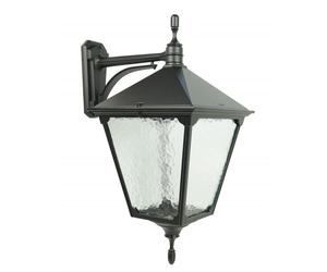 Applique manoir extérieur 32 cm 1xE27 noir IP43 SU-MA Retro K 3012/1/BD KWG