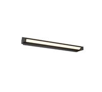 Applique miroir SDB noir mat 80cm LED 15W CCT tactile