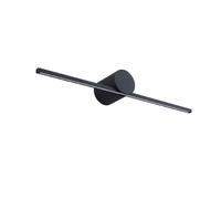 Applique Modern Slim M LED 6W 3000K noire IP44 Prestige
