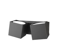 Applique moderne Rotation Métal Gris Anthracite 2 Luminaires Gx53