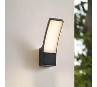 Applique mural extérieur LED Ilvita Lindby, noir, Aluminium, Moderne, Applique Exterieur LED