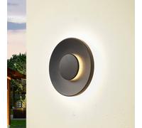 Applique mural extérieur LED Kayana Lucande, noir, Aluminium, Moderne, Applique Exterieur LED