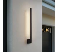Applique mural extérieur LED Neano Lindby, noir, Aluminium, Moderne, Applique Exterieur LED