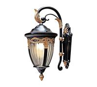 Applique Murale américaine extérieure étanche IP55 Firenze Villa Jardin Cour terrasse Applique Murale Vintage en Aluminium clôture Applique Murale E27 luminaire