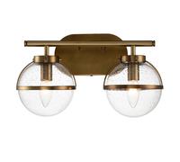 Elstead Lighting Hollis applique murale 2x40 W laiton HK-HOLLIS2-C-HB-BATH