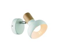 Applique murale Arezzo blanche bois E14 Light Prestige