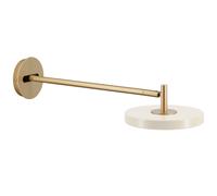 Umage Applique murale Asteria Wall Long. Pearl white-brass