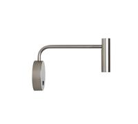 Applique Murale Astro Enna avec LED, Nickel Mat
