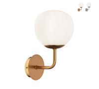 Maytoni Erich applique murale 1x40 W blanc-doré MOD221-WL-01-G