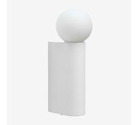Applique Murale Avec Boule En Cristal En Aluminium Irvine Blanc