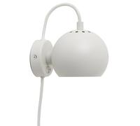 Applique Murale Ball Blanc Mat