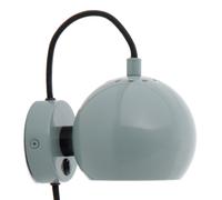 Applique murale Ball Magnet brillant WxD 12x16cm/black fabric cord 230cm