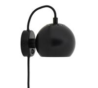 Applique Murale Ball Noir Mat
