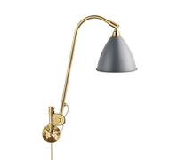 Applique Murale Gubi Bestlite BL6 Gris/ Laiton
