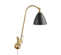 GUBI Lampe murale Bestlite BL6 noir charbon-laiton
