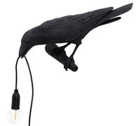 Applique murale BIRD LOOKING LEFT 33 cm, noir, Seletti