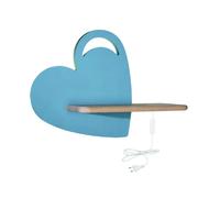 Applique murale Candellux Heart bleue LED 5W 4000K