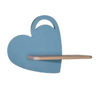 Applique murale Candellux Heart LED 5W 4000K bleu bois