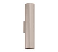 Applique Aluminium Taupe GU10 2 Karbon