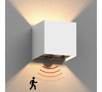 Applique murale CUBEL pour extérieur IP65 up/downlight détecteur de mouvement