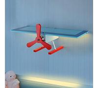 Applique Murale d'avion de Style européen Lampe Murale de Dessin animé d'art créatif Lampe de Chambre à Coucher Lampe de Chevet LED Veilleuse pour Chambre à Coucher Salon Bar Table de Cuisine