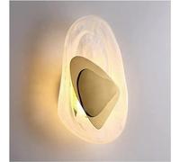 Applique Murale décorative pour Chambre, Couloir ou Salon, Style Rustique Moderne, Lampe en Verre avec Fonction de température, Lanterne décorative.