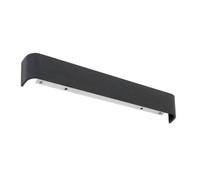 Applique Murale Design Allongée Intérieure LED 12W Noir - Blanc Chaud 2300K - 3500K