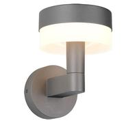 Applique murale d'extérieur à LED, aluminium, anthracite, H 22,5 cm