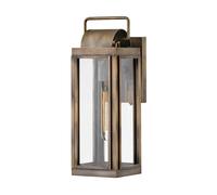 Applique murale d'extérieur applique aluminium verre H 41,3 cm IP44 bronze