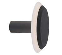 Applique murale d'extérieur, applique d'extérieur, spot mural en aluminium, gris opale, 1x LED 4,5 watts 320 lumens blanc chaud, DxD 20x13,7 cm
