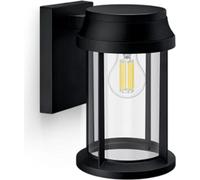 Applique murale d'extérieur BELLINI E27 IP44 ronde noire Philips