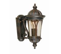 Applique murale d'extérieur Bronze vieilli E27 60W New England Elstead