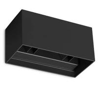Applique murale d'extérieur LED Ideal Lux 4000 K, noire, IP54, ATOM 366906