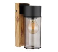 Applique murale d'extérieur LED Lampe d'extérieur IP44 noir acier inoxydable H 22,5 cm