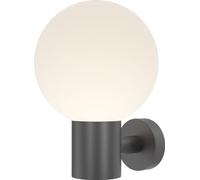 Applique murale d'extérieur Maytoni BOLD, E27, noir/blanc, IP54, sans ampoule